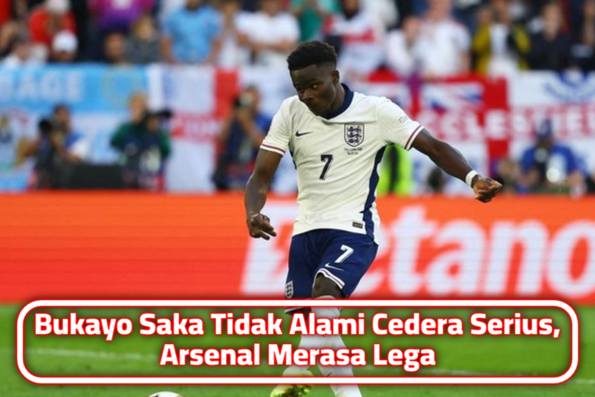 Bukayo Saka Tidak Alami Cedera Serius, Arsenal Merasa Lega