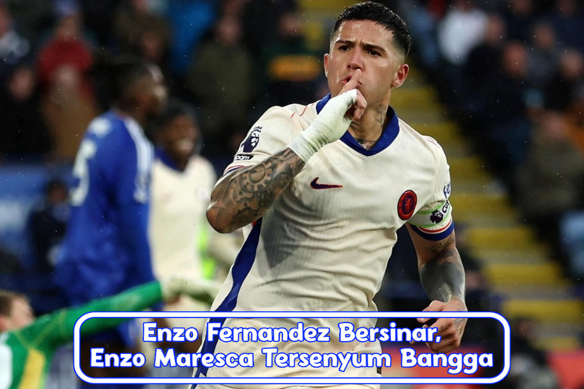 Enzo Fernandez Bersinar, Enzo Maresca Tersenyum Bangga Usai Kemenangan Chelsea