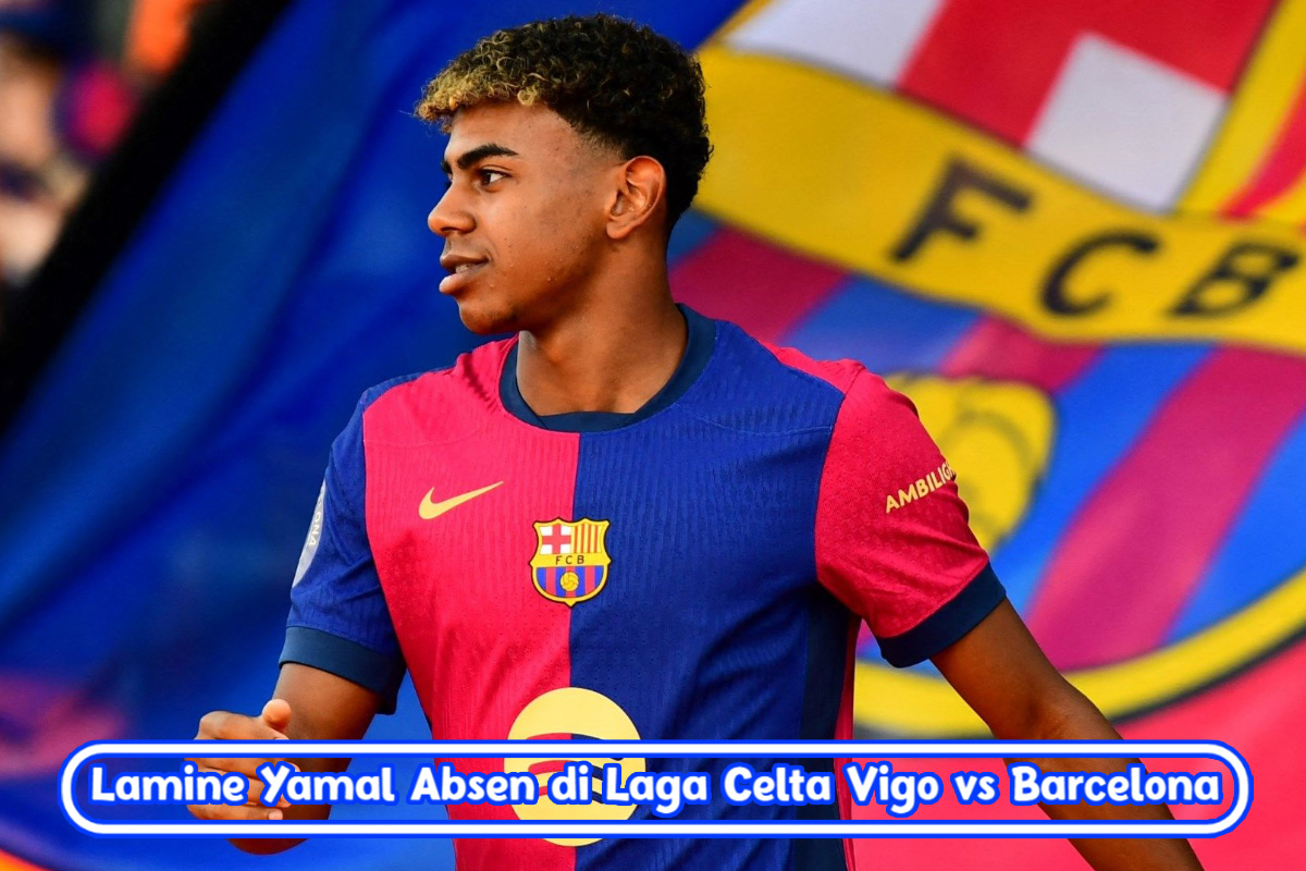 Lamine Yamal Absen di Laga Celta Vigo vs Barcelona