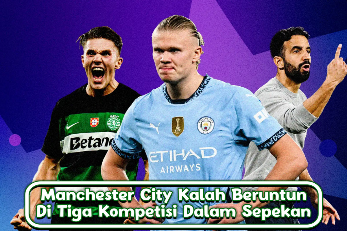 Manchester City Kalah Beruntun Di Tiga Kompetisi Dalam Sepekan