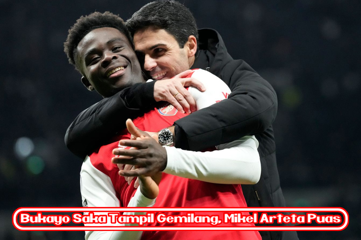 Bukayo Saka Tampil Gemilang, Mikel Arteta Puas